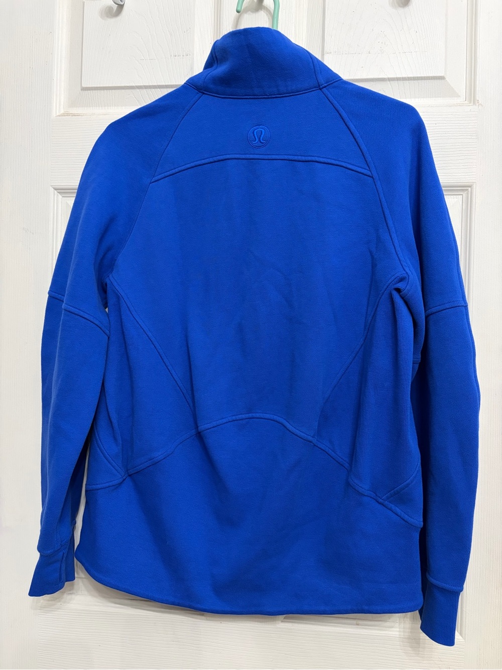Lululemon Blue Quarter-Zip Pullover hoodie women’s size XS/Small - Picture 3 of 4